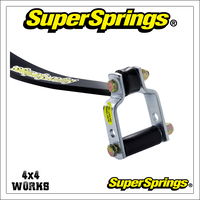 Helper springs for heavy vehicles