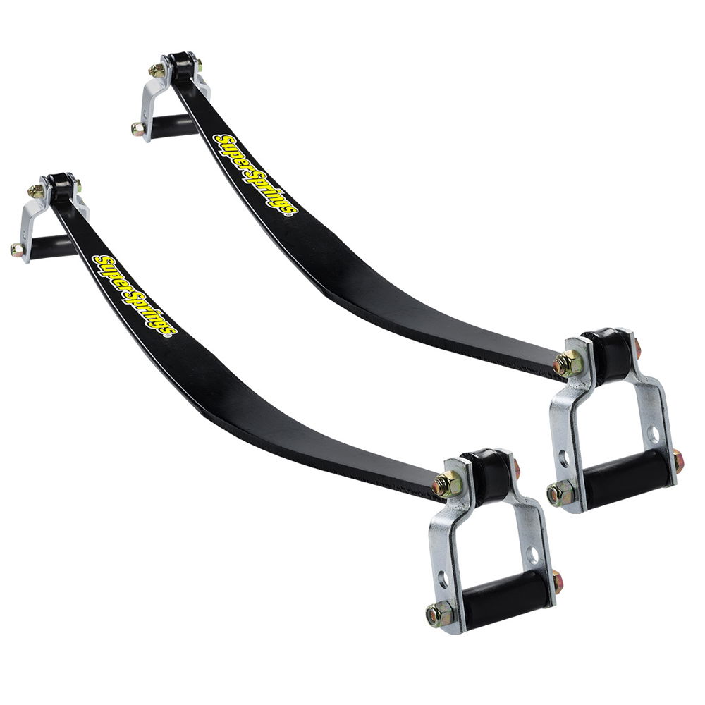 Helper springs for heavy vehicles