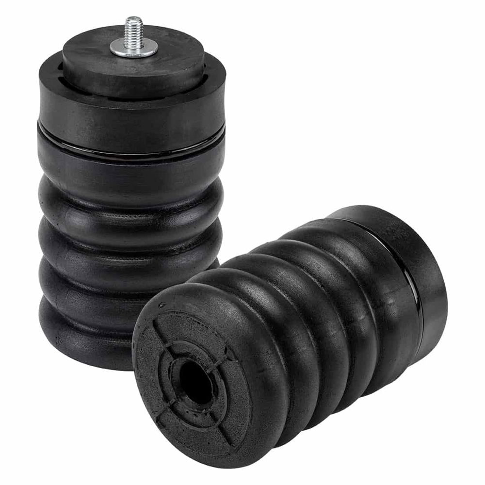 Helper springs for heavy vehicles
