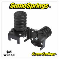 Helper springs for heavy vehicles