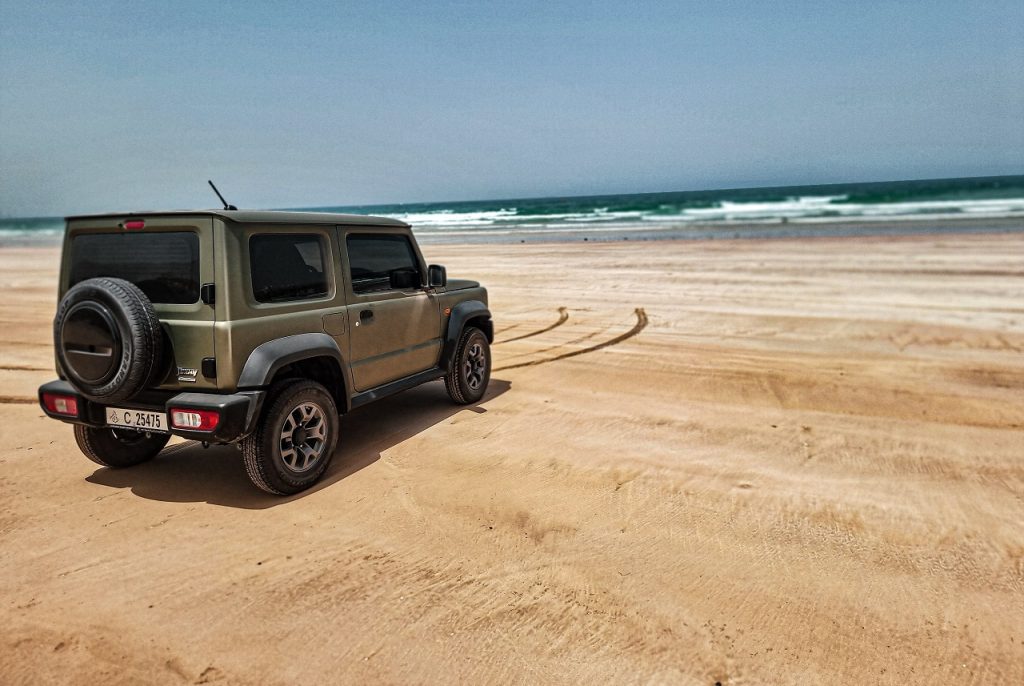 Can you off-road on the beach?