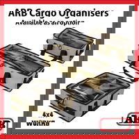 ARB load bed storage drawer system, grey carpet