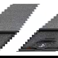 ARB load bed storage drawer system, grey carpet