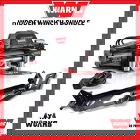 Warn VR Evo Electric Winch and Discrete Mount Bundle