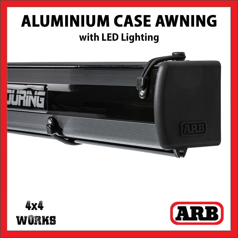 ARB Black Case Awning 2.0m x 2.5m Aluminium