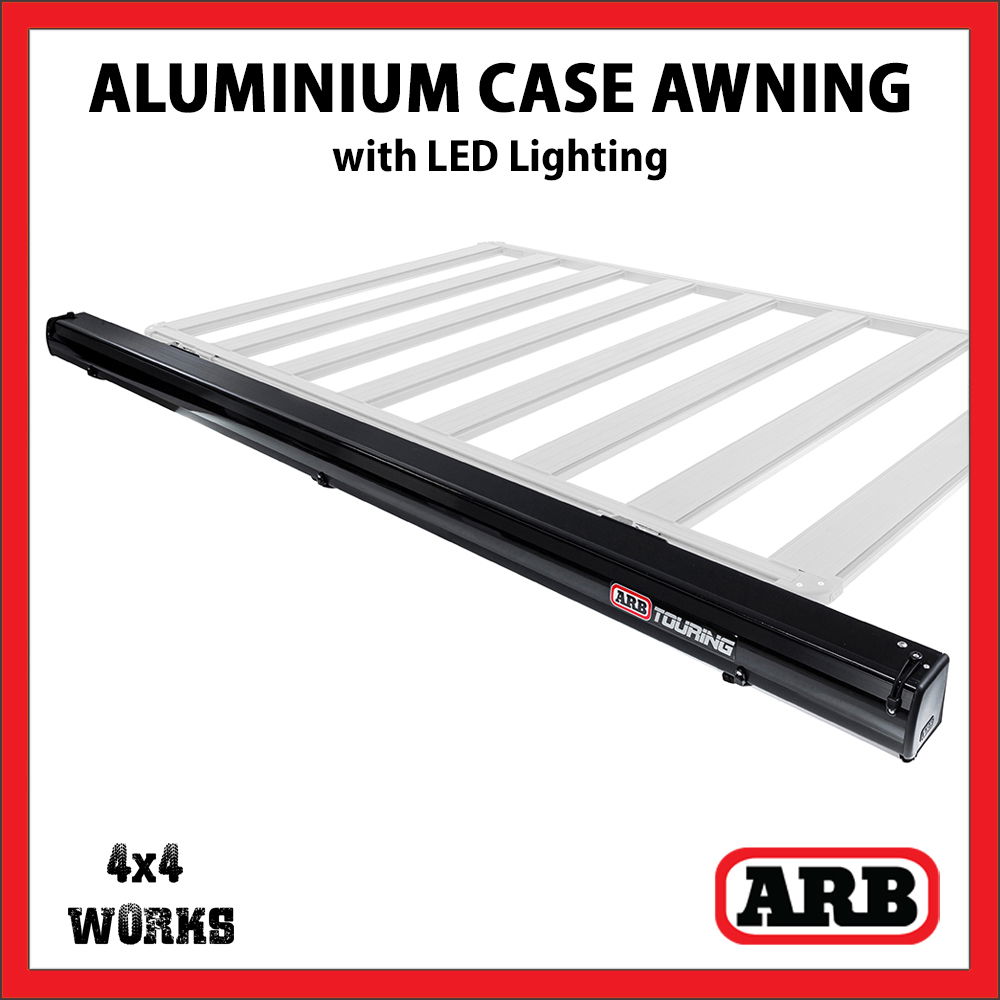 ARB Black Case Awning 2.0m x 2.5m Aluminium