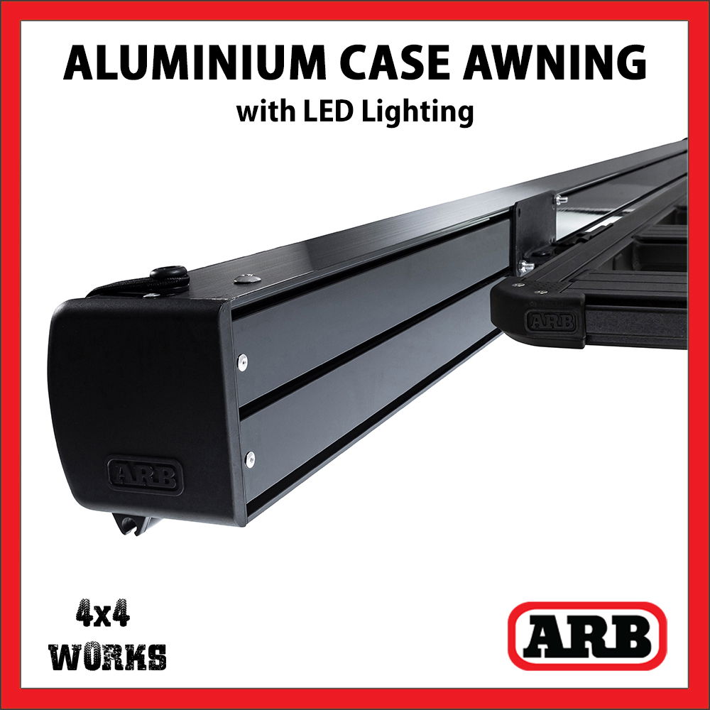 ARB Black Case Awning 2.0m x 2.5m Aluminium