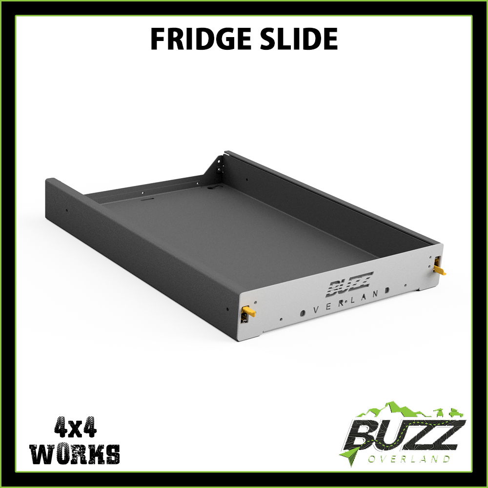Buzz Overland aluminium fridge slide