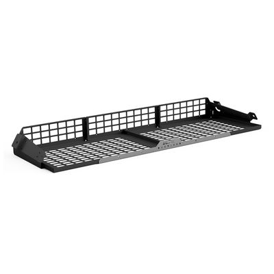 Buzz Overland stainless steel roof shelf in black