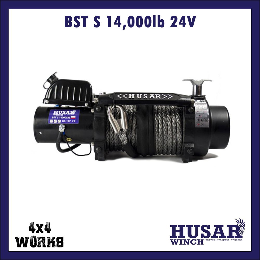 Industrial and commercial winch with accessories