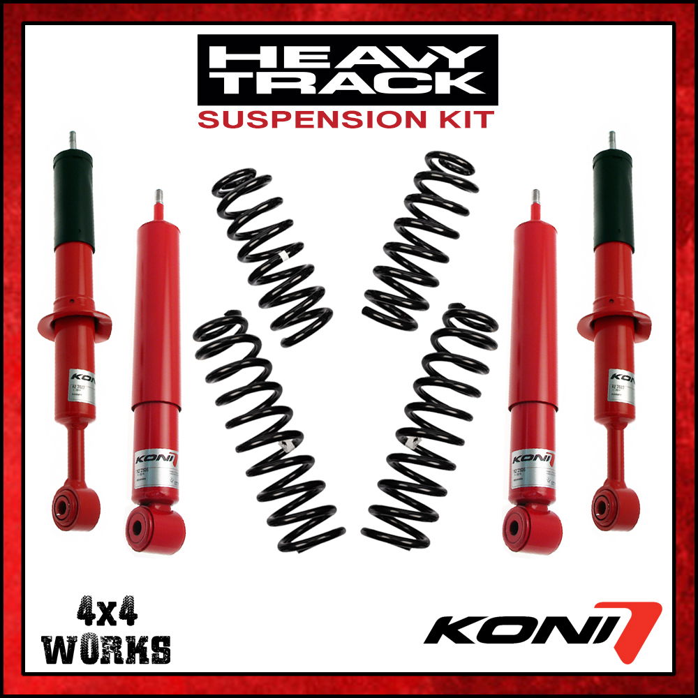 Koni KYB suspension kit with red shocks