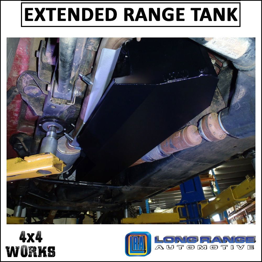 Aluminised steel extended range fuel tank