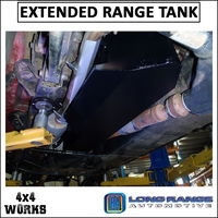 Aluminised steel extended range fuel tank