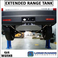 Aluminised steel extended range fuel tank