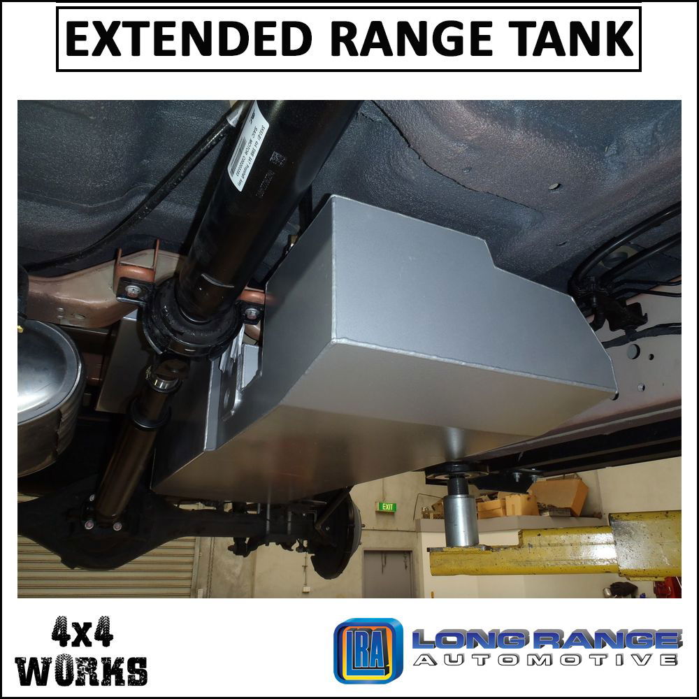 Aluminised steel extended range fuel tank
