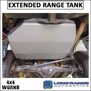 Aluminised steel extended range fuel tank