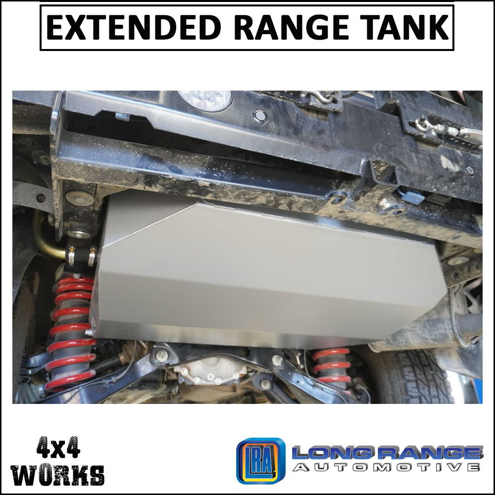 Aluminised steel extended range fuel tank