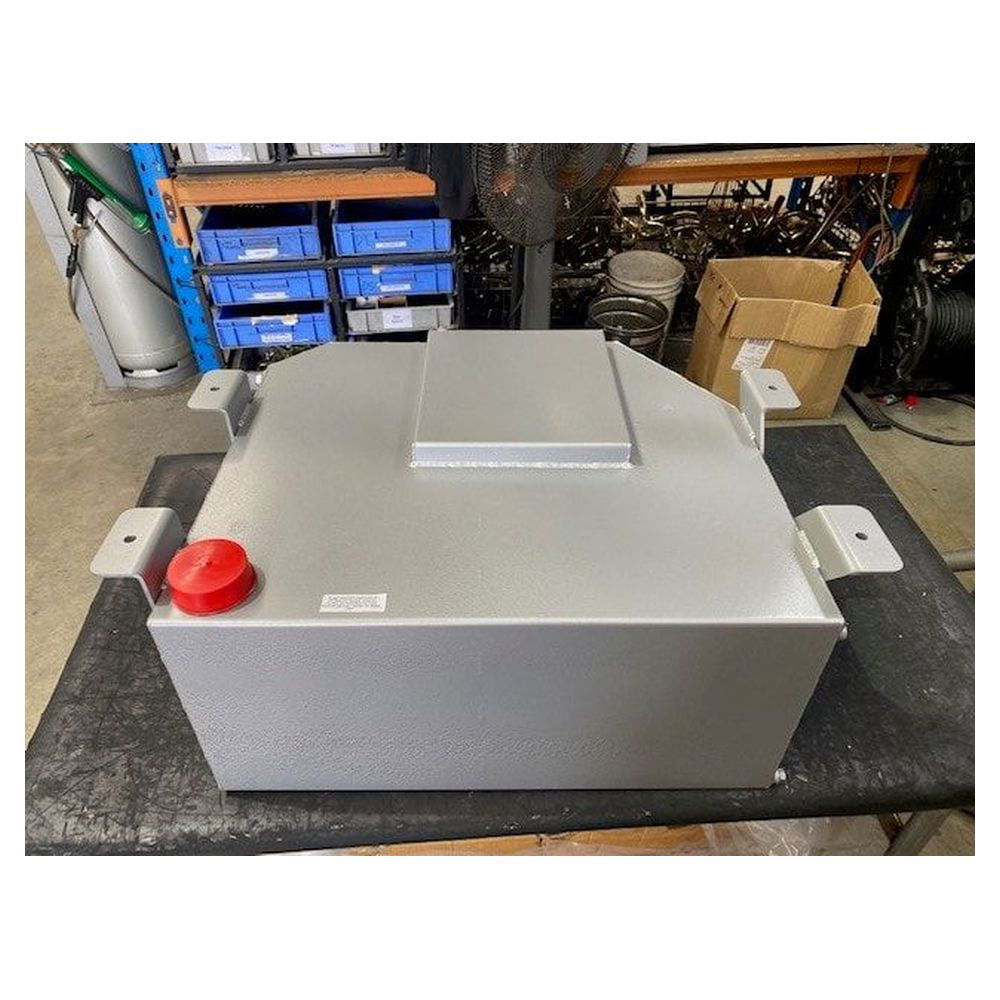 Aluminised steel extended range fuel tank