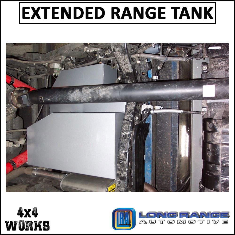 Aluminised steel extended range fuel tank