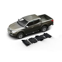 Press-formed guards for vehicle protection off road
