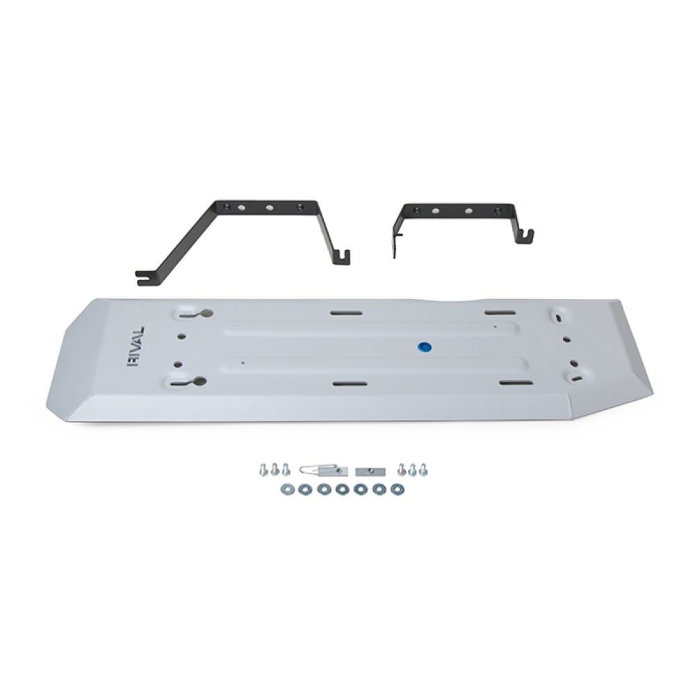 Press-formed guards for vehicle protection off road