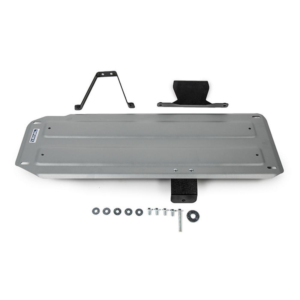 Press-formed guards for vehicle protection off road