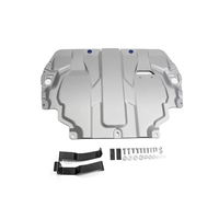 Press-formed guards for vehicle protection off road