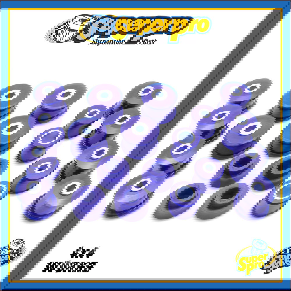 Poly bush kit blue polyurethane
