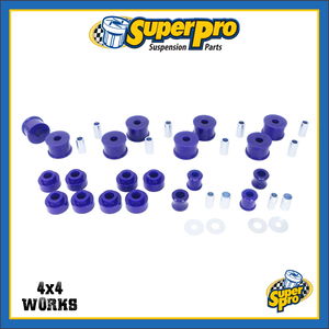 Poly bush kit blue polyurethane