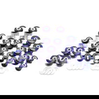 Poly bush kit blue polyurethane
