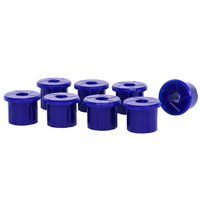 Blue poly polyurethane bushing replacement set for 4x4 vehicles