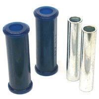 Blue poly polyurethane bushing replacement set for 4x4 vehicles