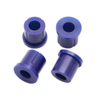 Blue poly polyurethane bushing replacement set for 4x4 vehicles