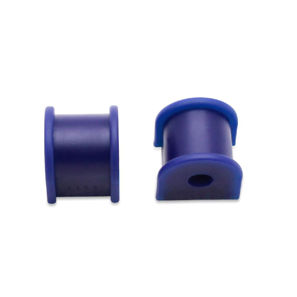 Blue poly polyurethane bushing replacement set for 4x4 vehicles