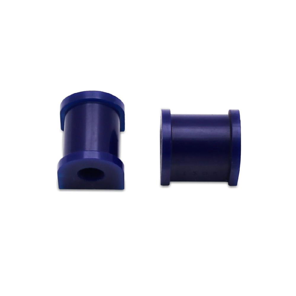 Blue poly polyurethane bushing replacement set for 4x4 vehicles