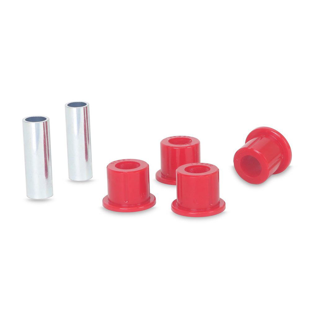 Blue poly polyurethane bushing replacement set for 4x4 vehicles