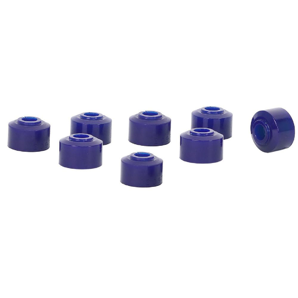 Blue poly polyurethane bushing replacement set for 4x4 vehicles