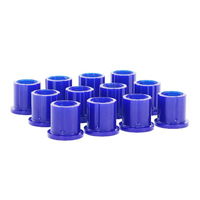 Blue poly polyurethane bushing replacement set for 4x4 vehicles
