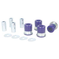 Blue poly polyurethane bushing replacement set for 4x4 vehicles