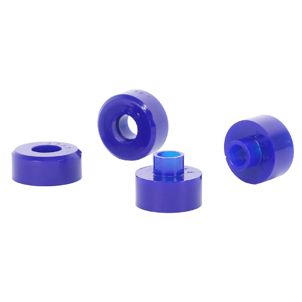 Blue poly polyurethane bushing replacement set for 4x4 vehicles