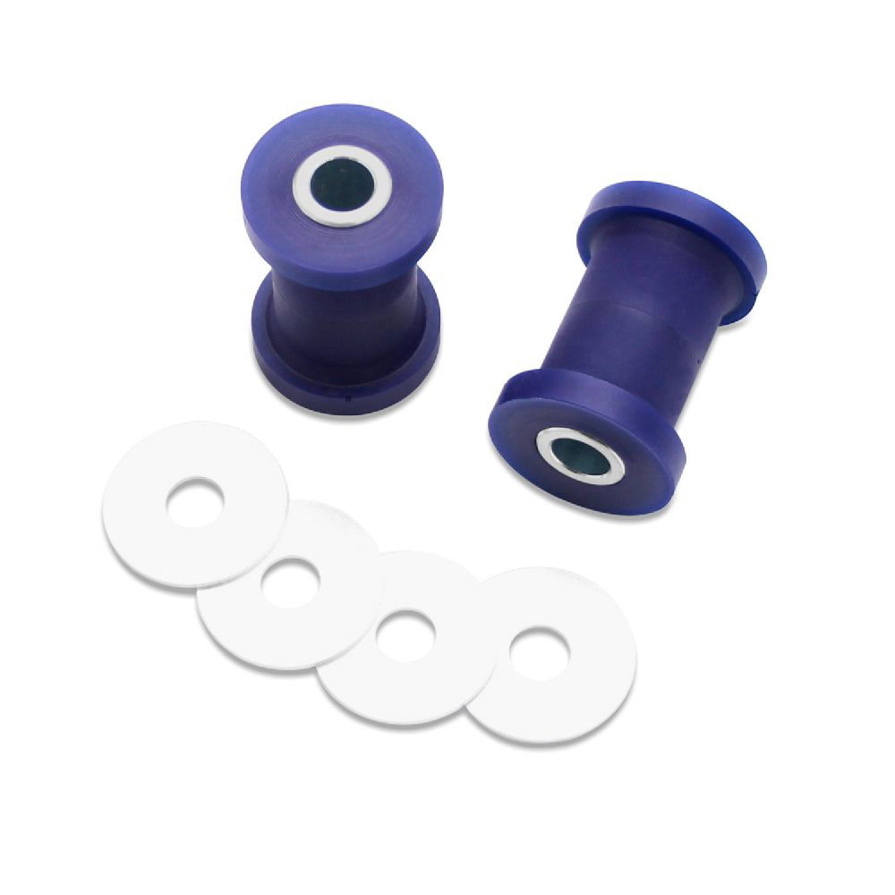 Blue poly polyurethane bushing replacement set for 4x4 vehicles