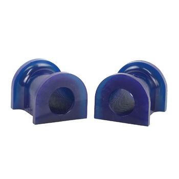 Blue poly polyurethane bushing replacement set for 4x4 vehicles