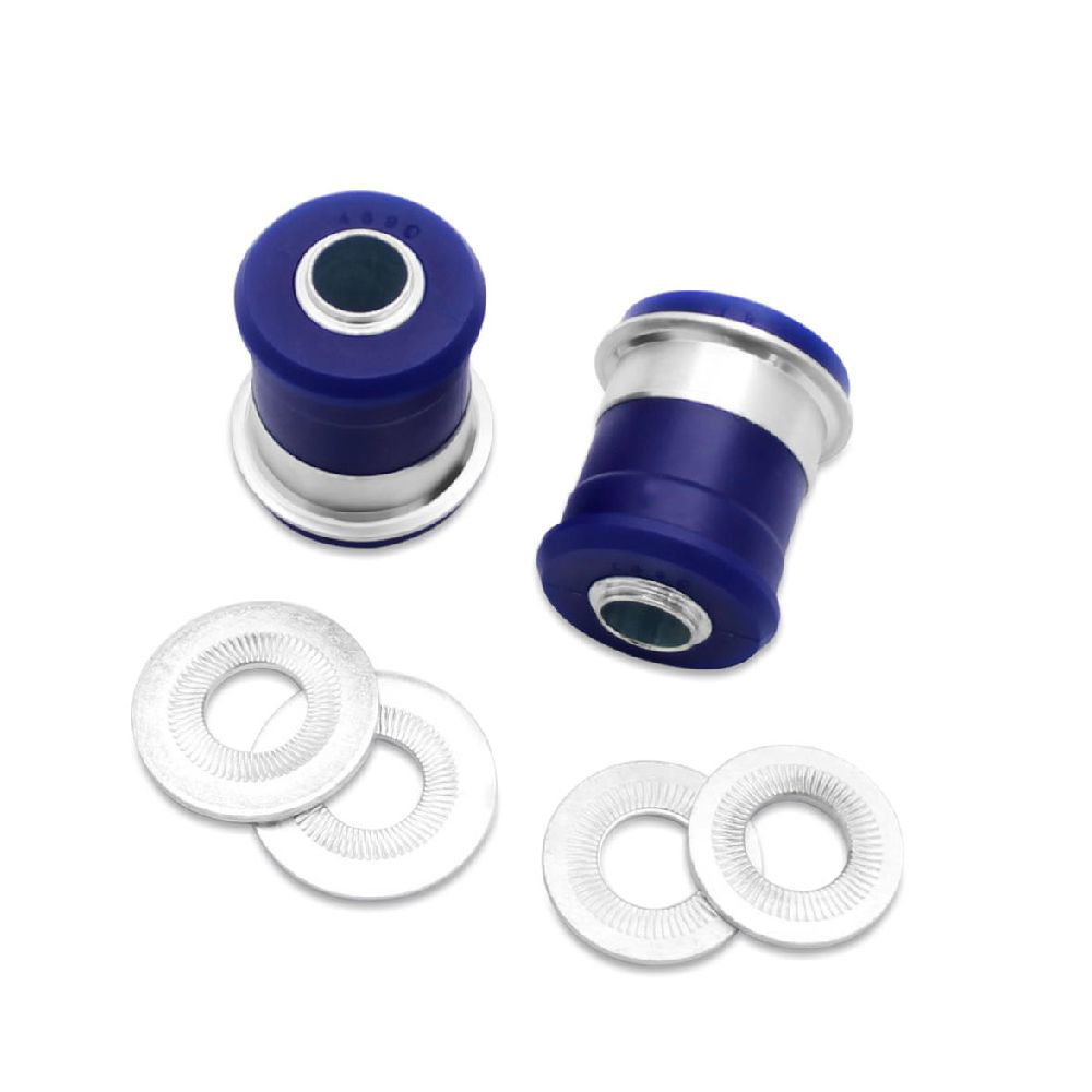 Blue poly polyurethane bushing replacement set for 4x4 vehicles