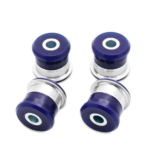 Blue poly polyurethane bushing replacement set for 4x4 vehicles