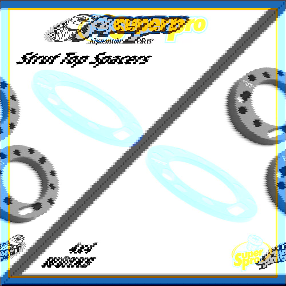 Aluminium alloy billet spacer, blue