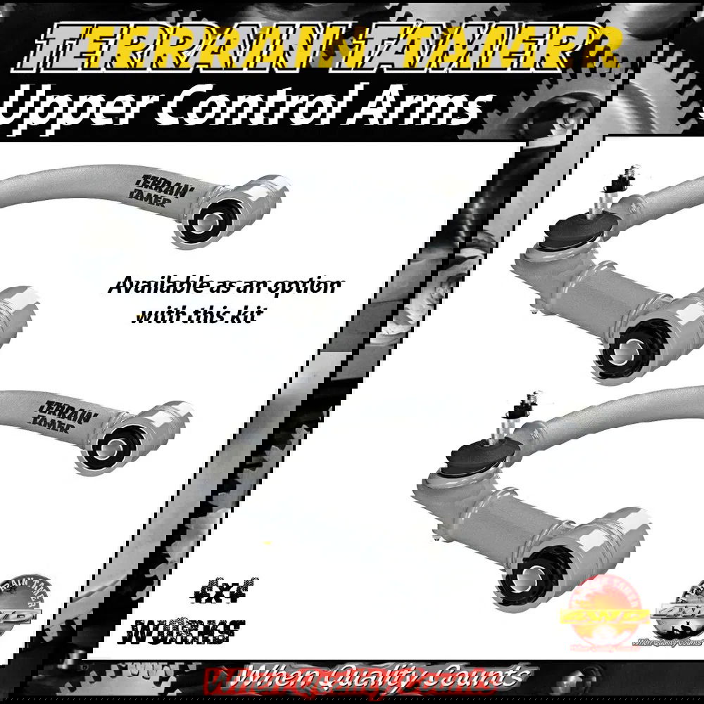 Offset corrected upper control arms pair