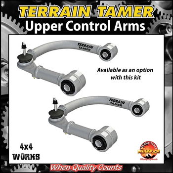 Offset corrected upper control arms pair