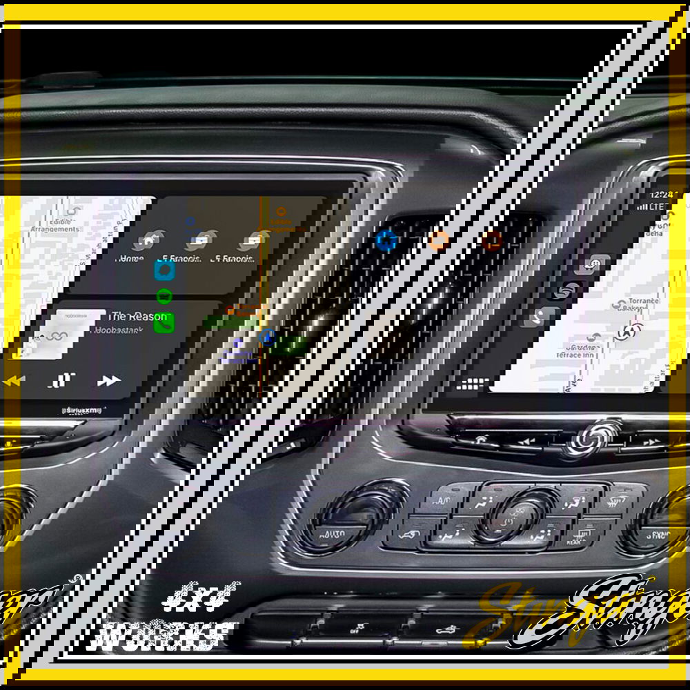 Replacement hi-fi infotainment system with DAB/DAB+ radio and 10 inch display